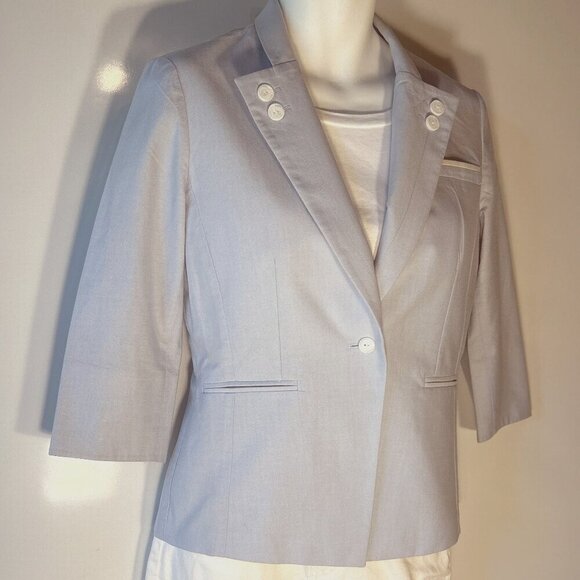 Cremieux SZ8 Pale Blue Blazer Old Money Preppy Classic Academia Country Club Chi - Picture 2 of 10
